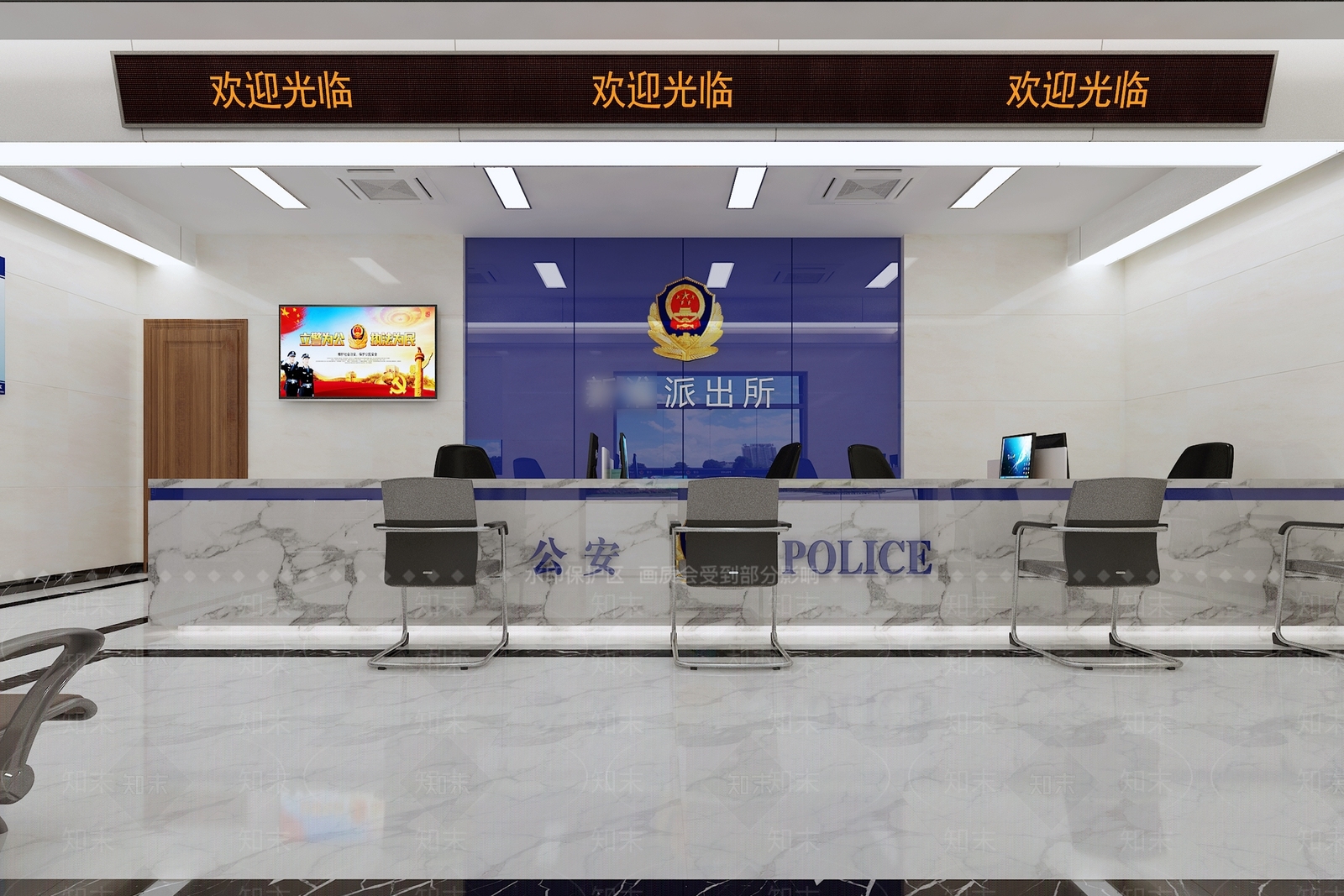 现代鸟瞰规划3D模型下载【ID:1215111885】