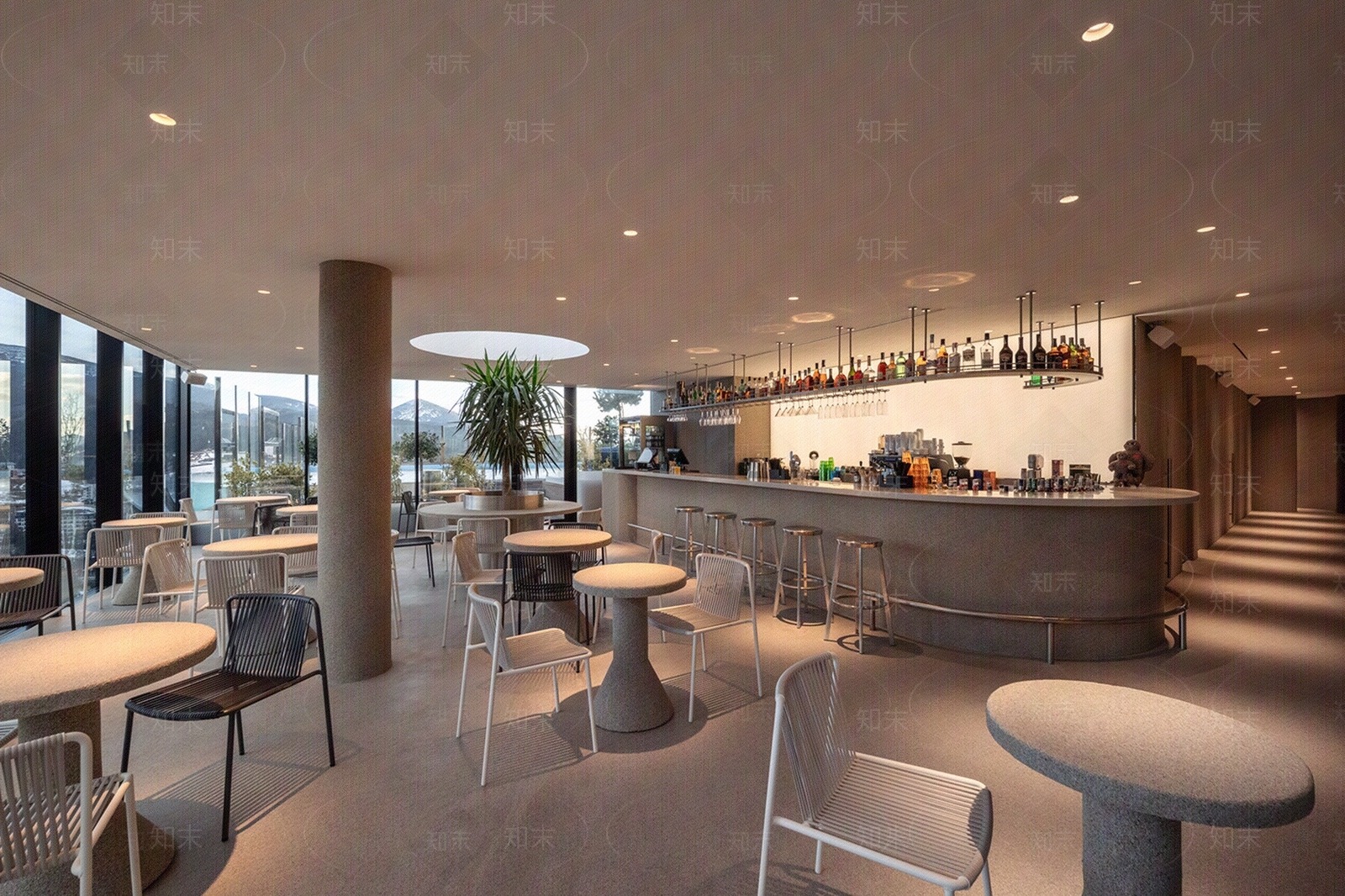 现代轻奢餐厅贴图下载【ID:1192325550】