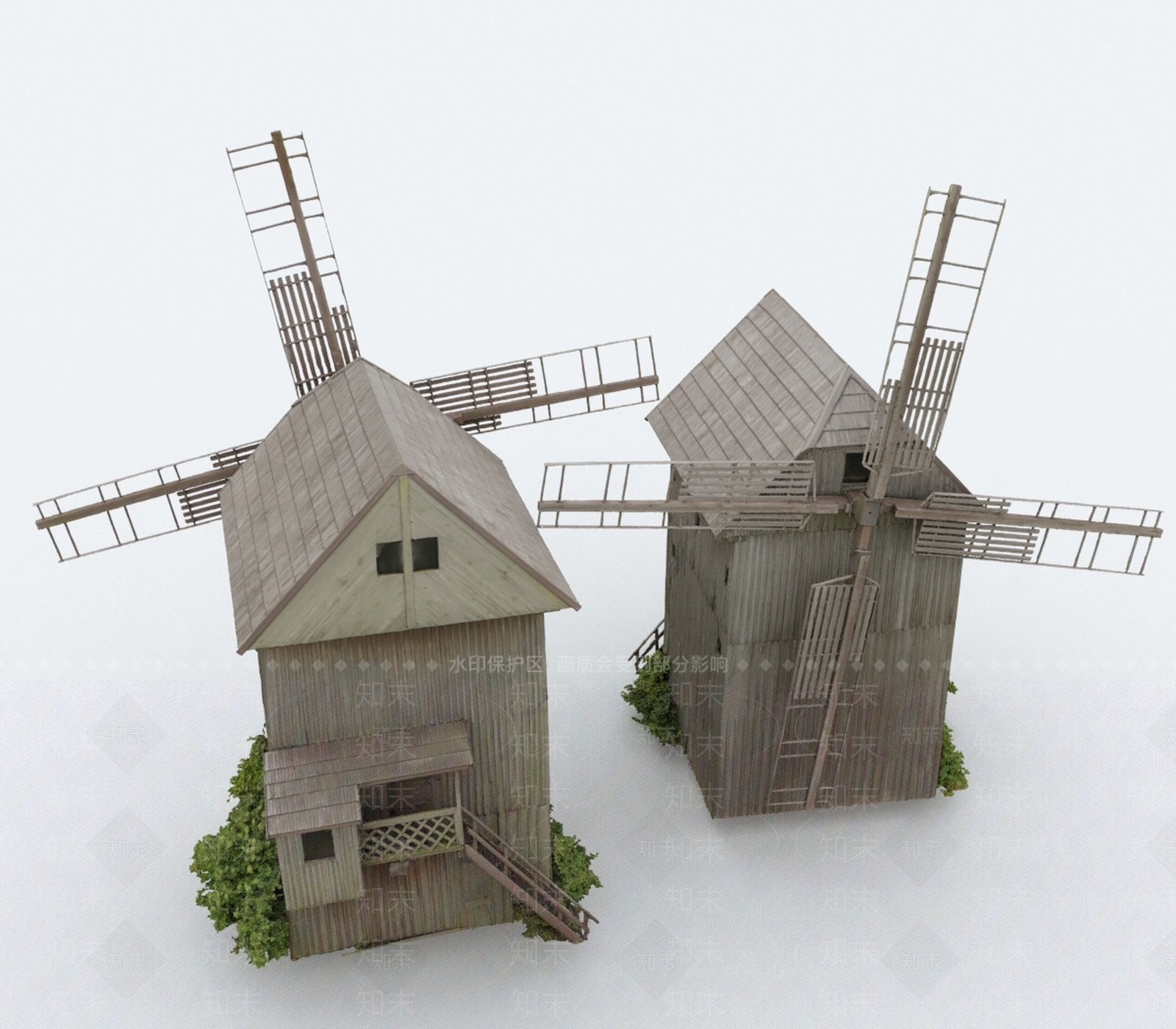 简欧其他文体建筑3D模型下载【ID:1192901998】