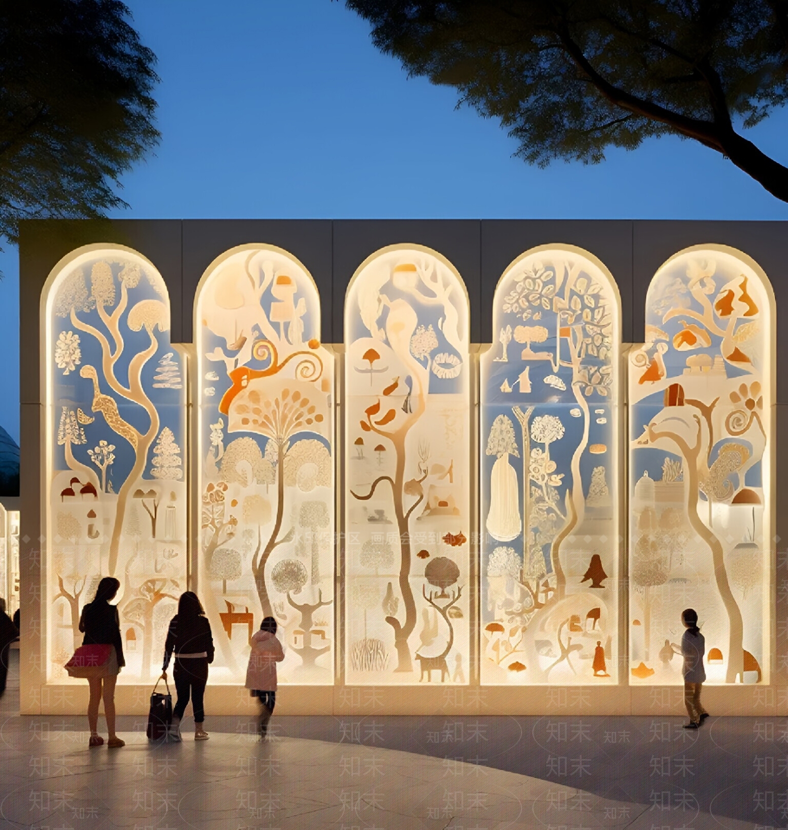 现代橱窗3D模型下载【ID:1192301830】