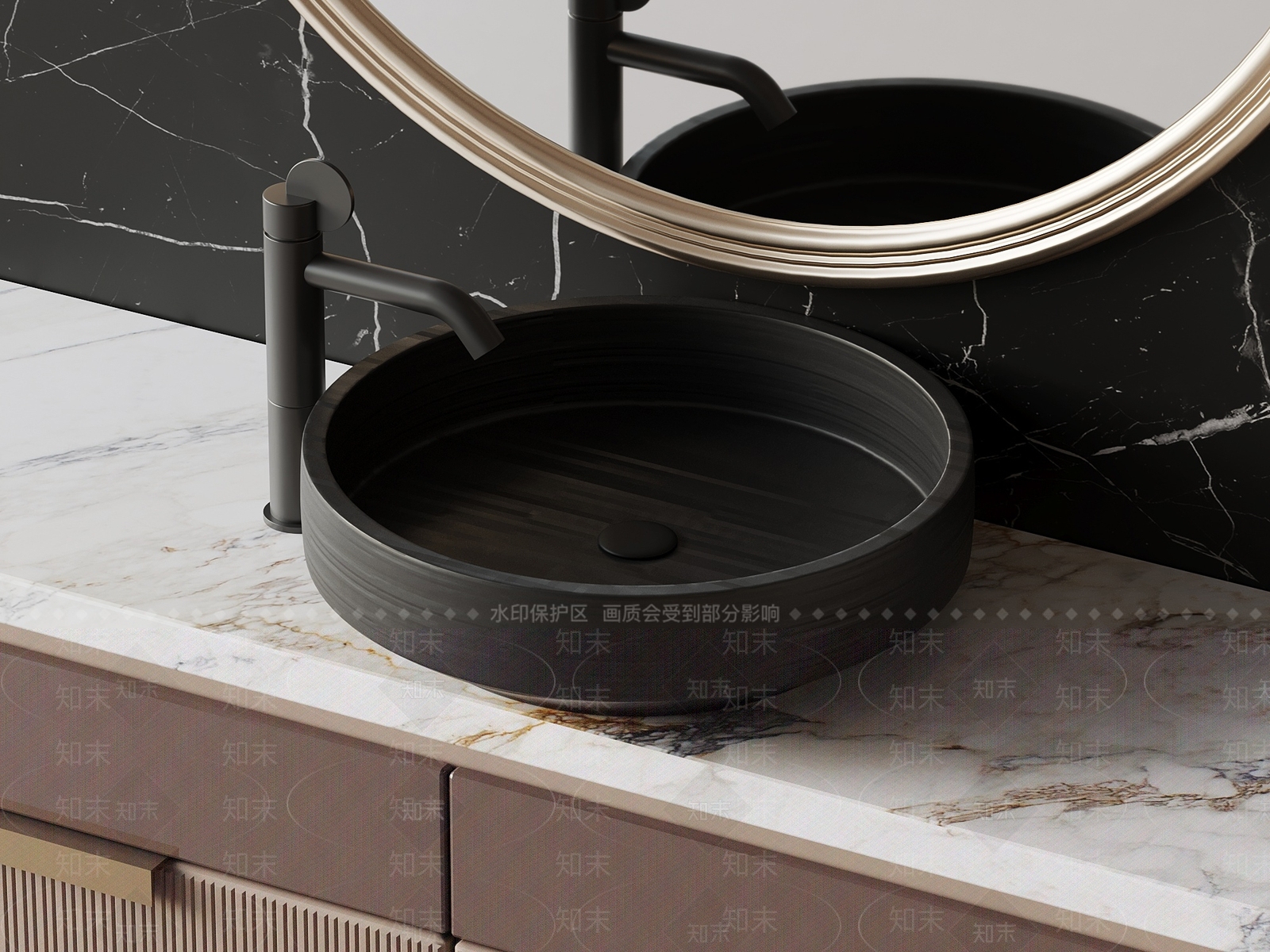 洗手台3D模型下载【ID:1192319910】