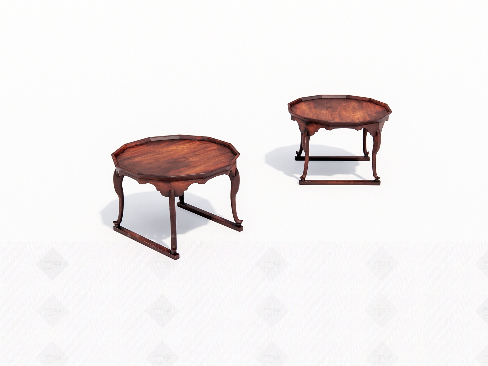 中式餐桌SU模型下载【ID:1192328654】