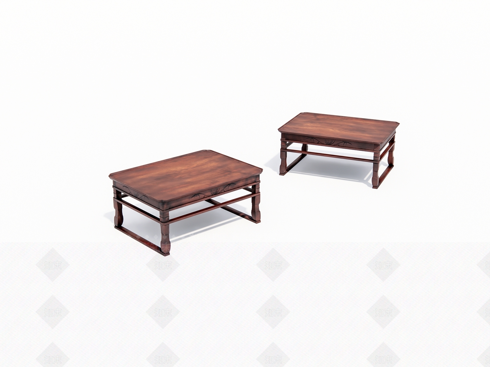 中式餐桌SU模型下载【ID:1192330025】