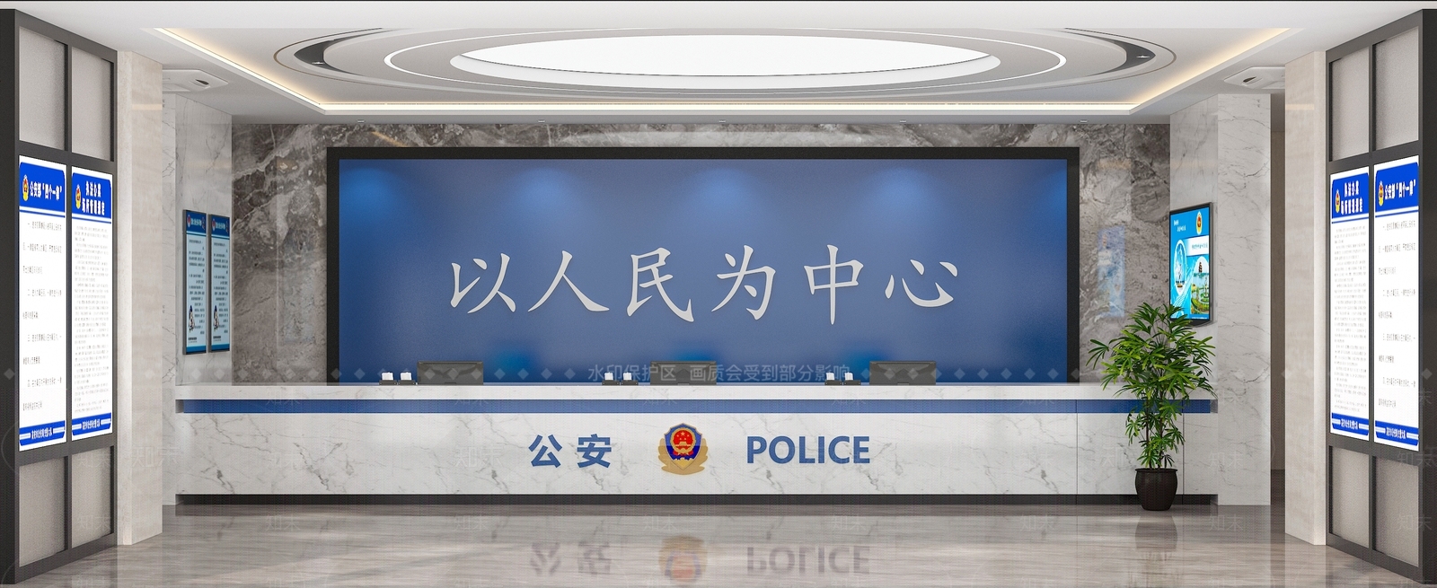 现代其他公共空间3D模型下载【ID:1192331768】