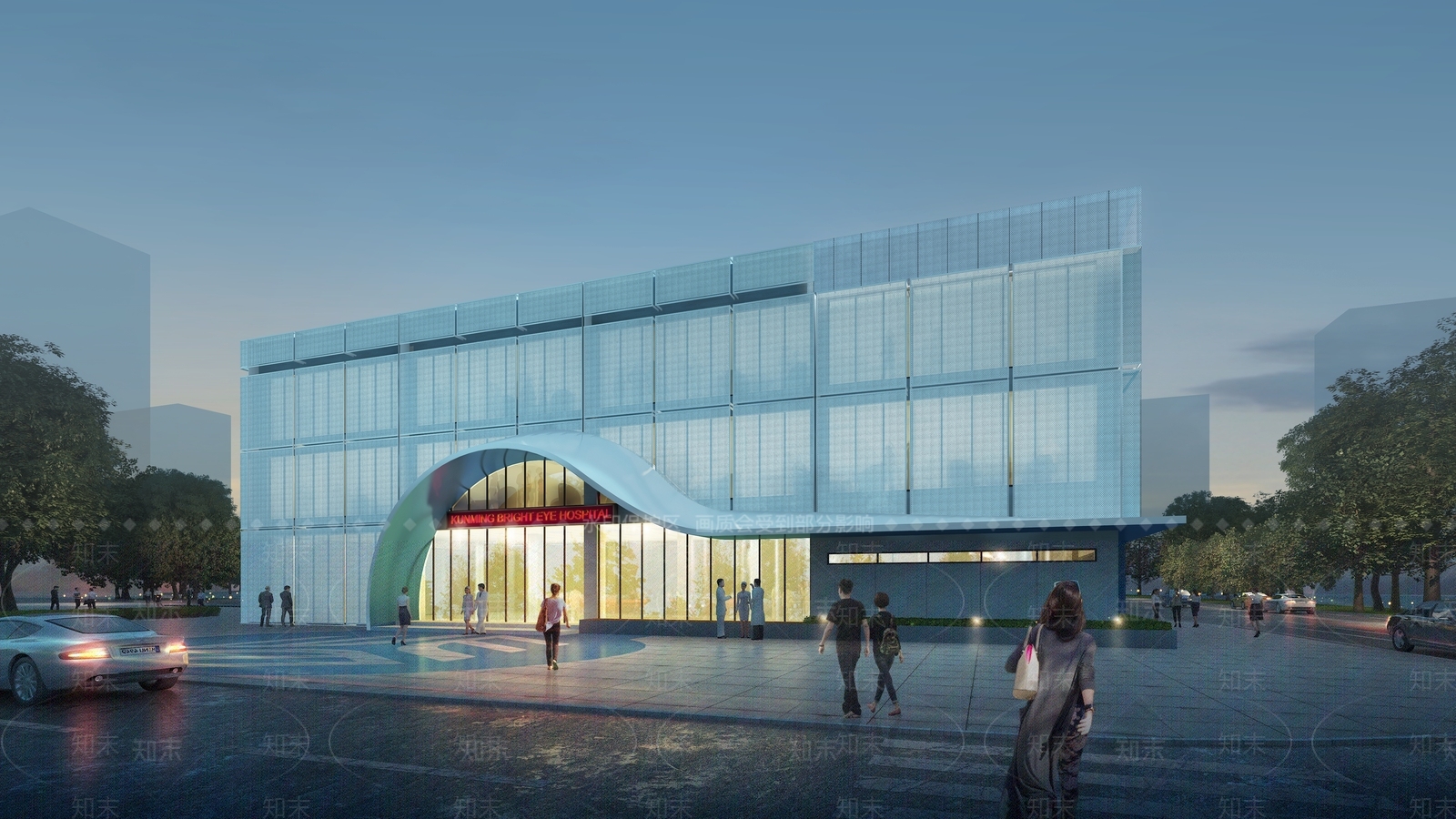 现代其他公共建筑3D模型下载【ID:1192338311】