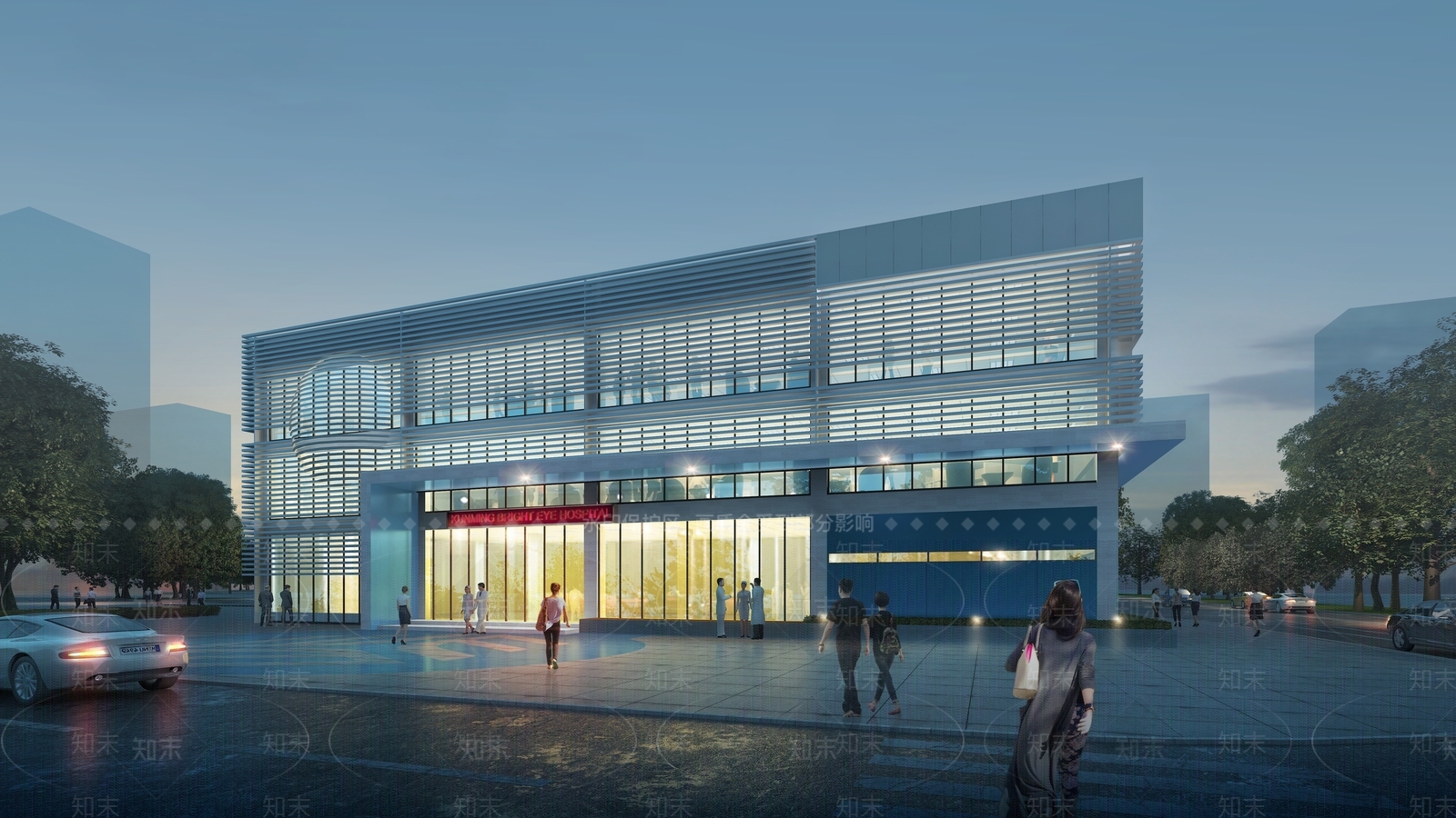 现代其他公共建筑3D模型下载【ID:1192338311】