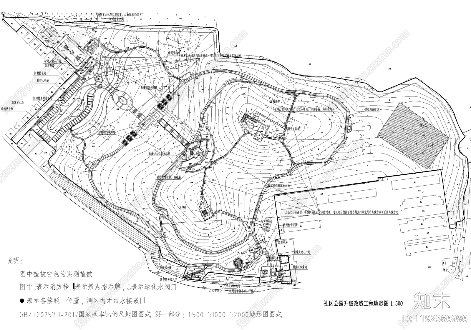 综合性公园施工图下载【ID:1192366996】