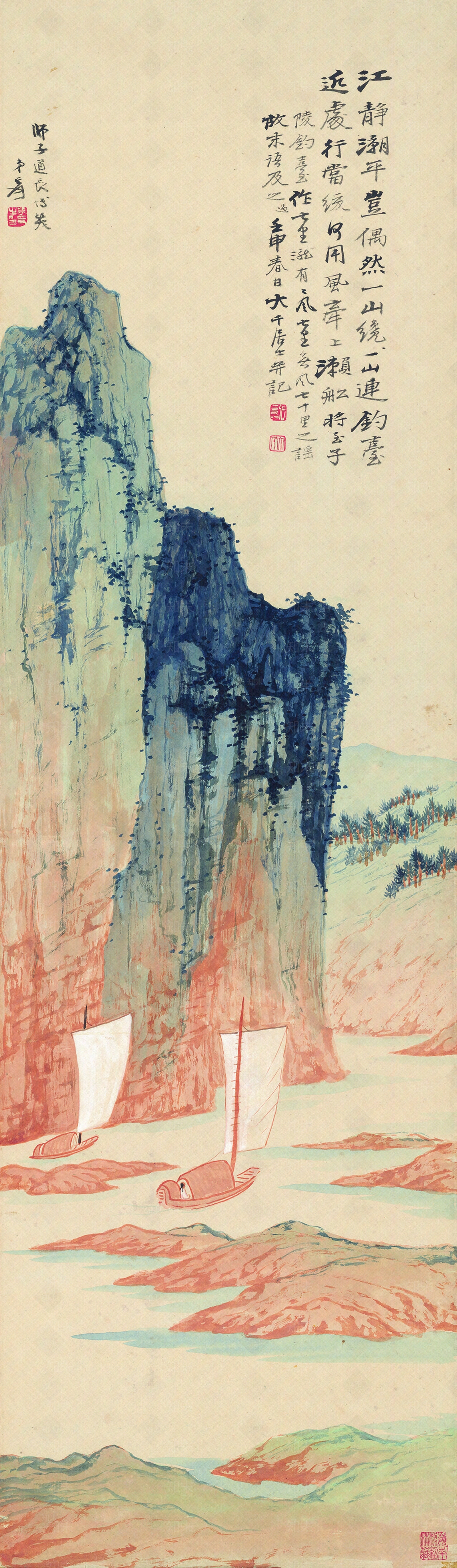 中式水墨画贴图下载【ID:1192367425】