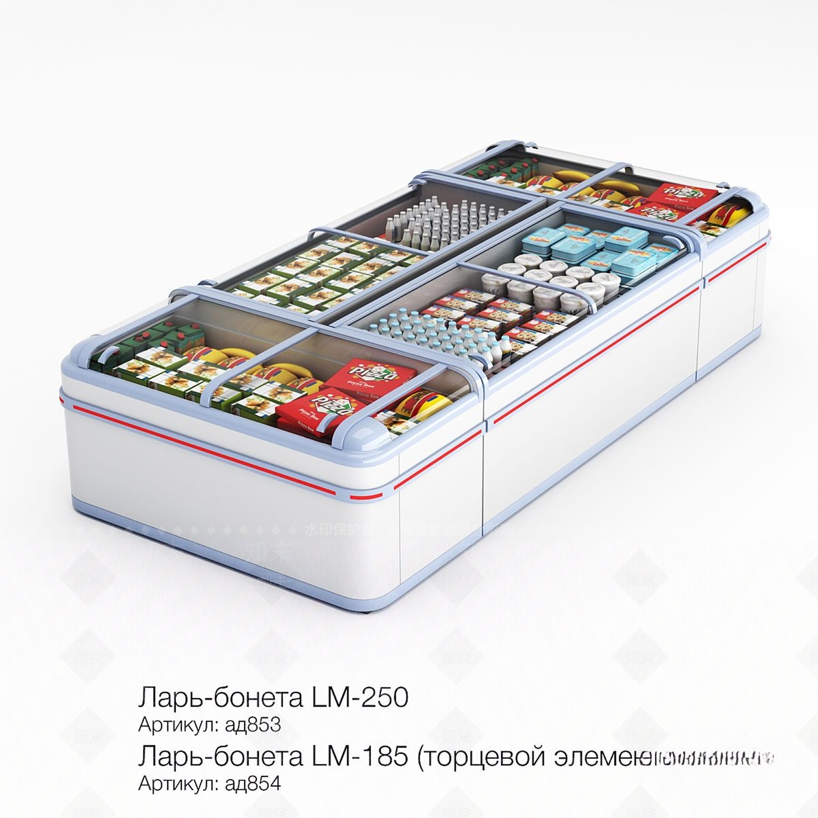 现代超市3D模型下载【ID:1192372883】