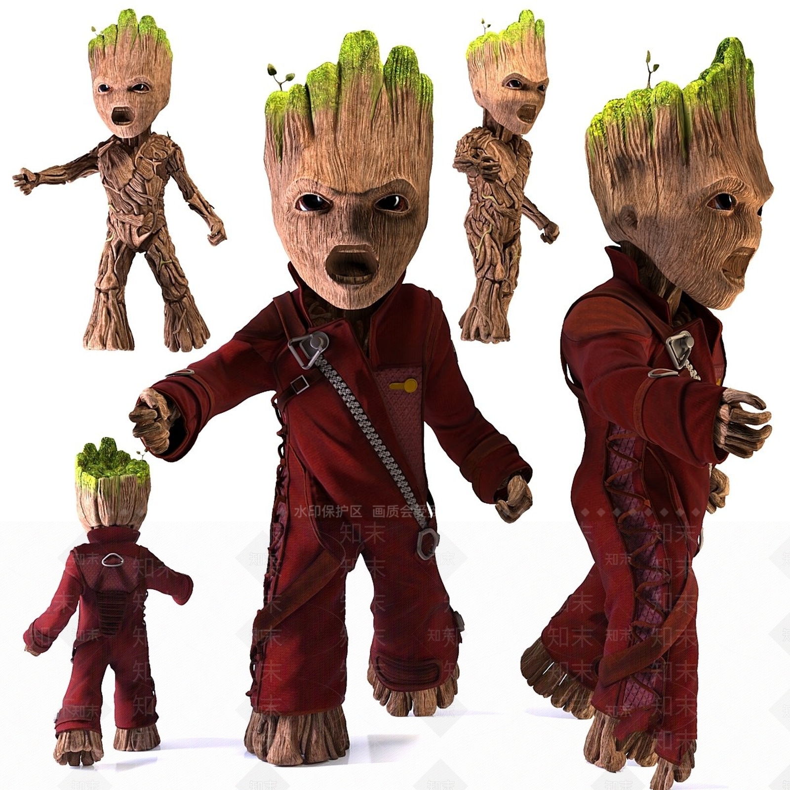 其他动物3D模型下载【ID:1192374595】