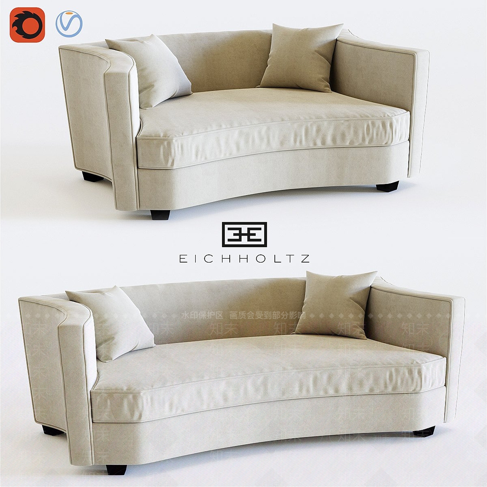 其他沙发3D模型下载【ID:1192376212】
