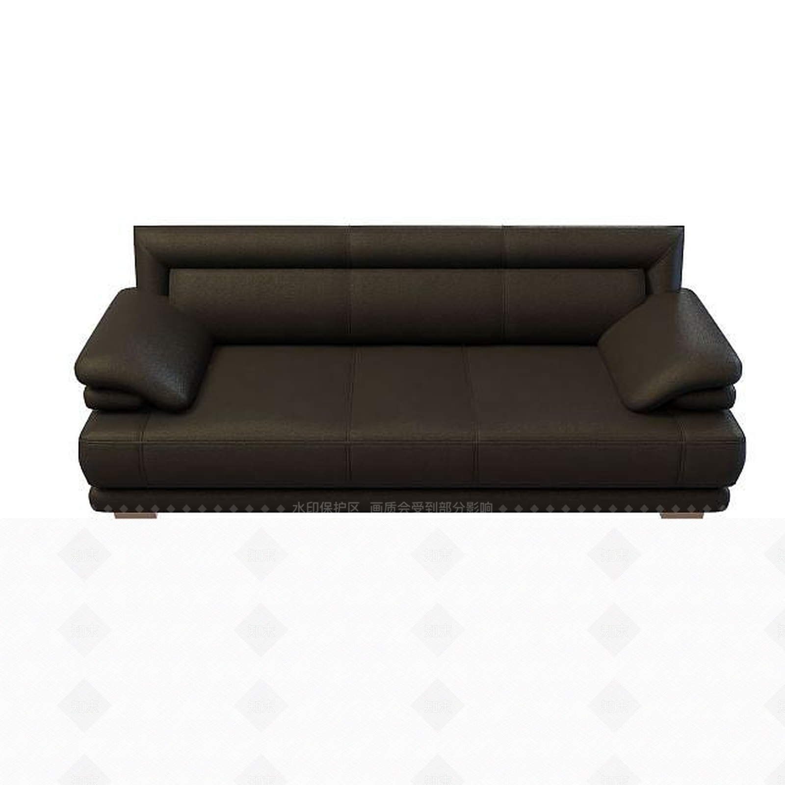 现代双人沙发3D模型下载【ID:1192380952】