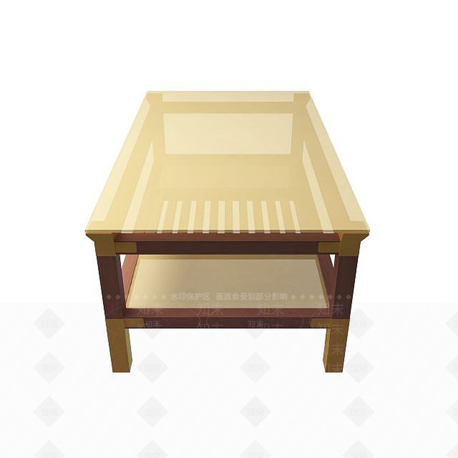 现代书桌3D模型下载【ID:1199321134】