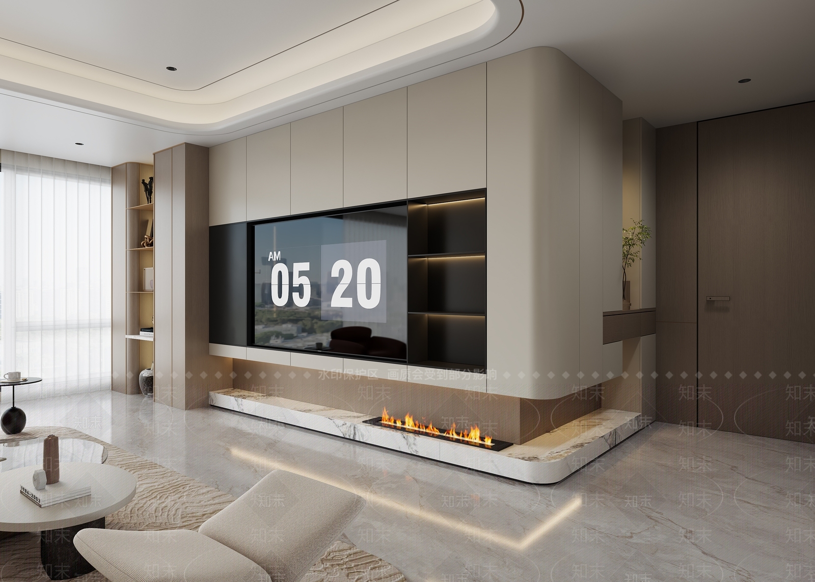 现代客餐厅3D模型下载【ID:1221709968】