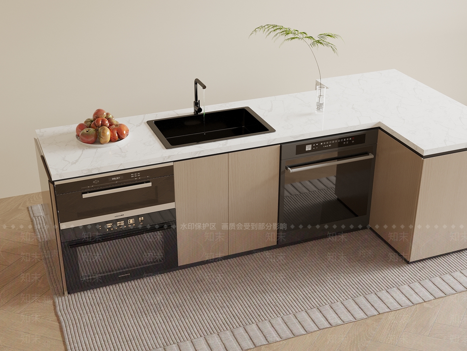 洗碗机SU模型下载【ID:1192389542】