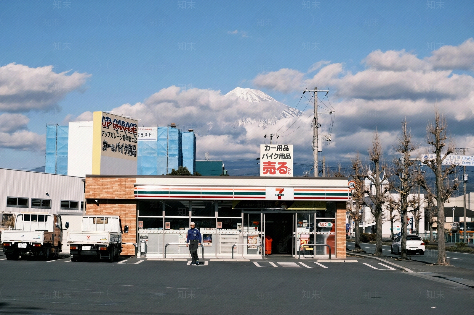 现代街道外景贴图下载【ID:1192416414】