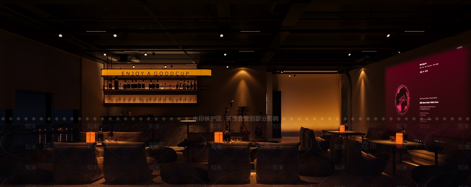 现代酒吧3D模型下载【ID:1192406310】