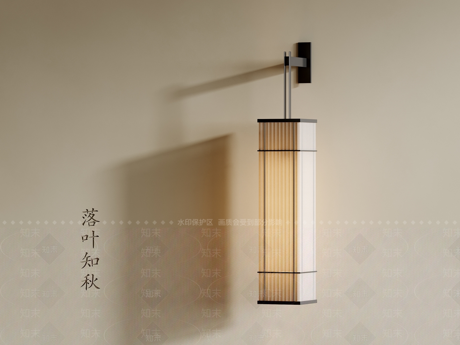 新中式中式壁灯3D模型下载【ID:1192406482】