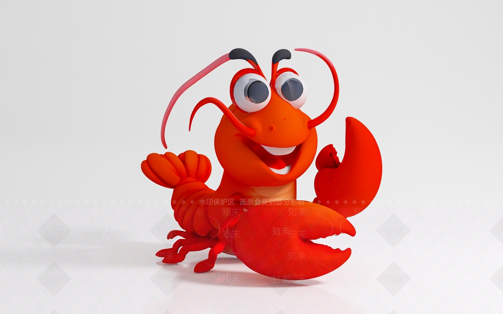 水生类动物3D模型下载【ID:1192417087】