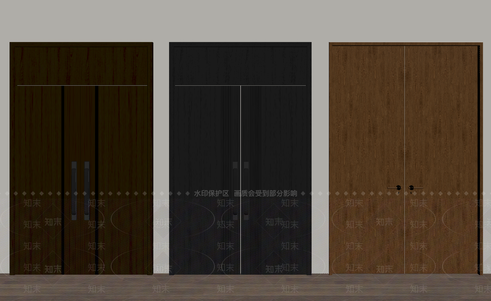 现代双开门SU模型下载【ID:1192417525】