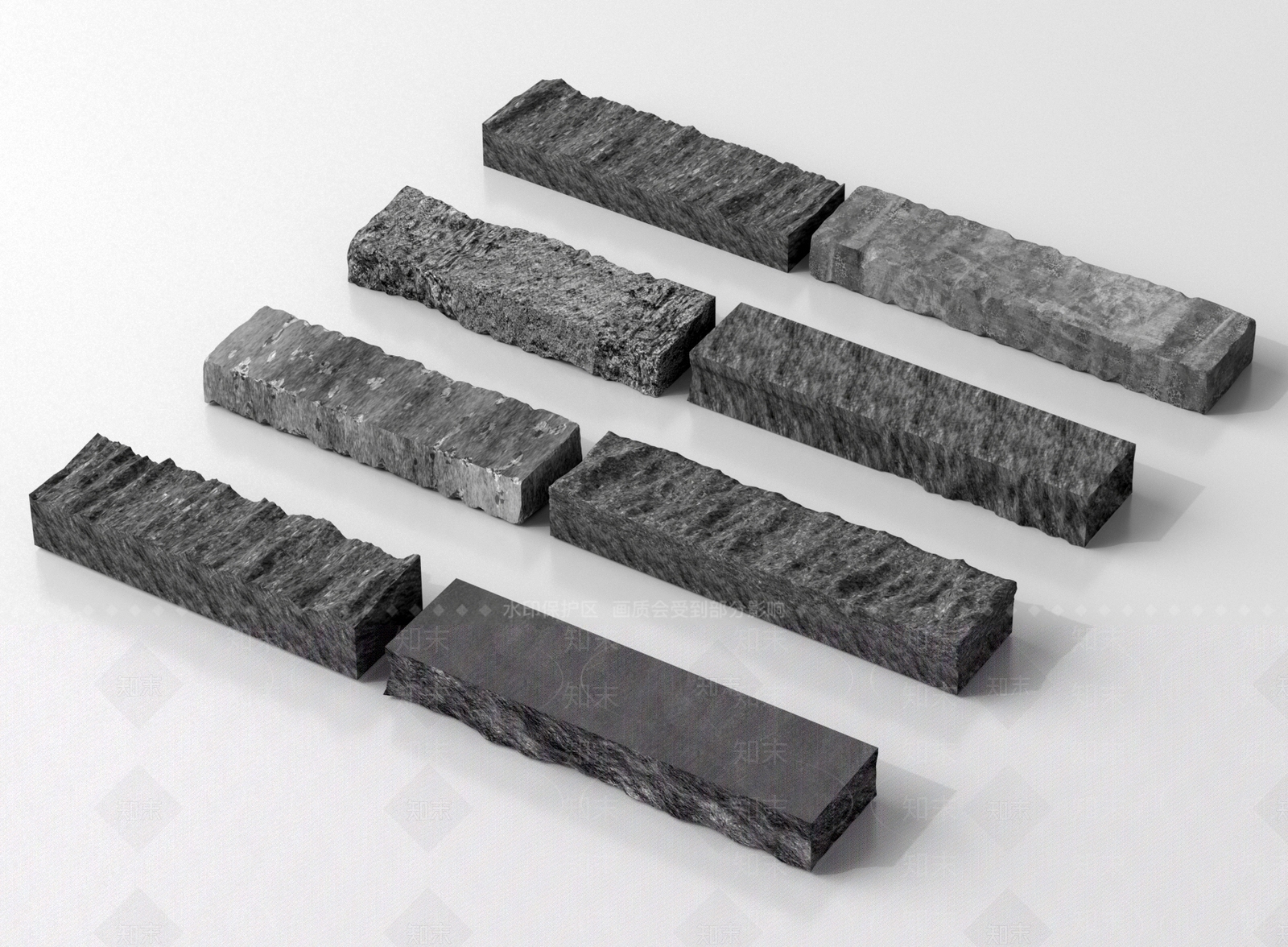 新中式石头SU模型下载【ID:1192419200】