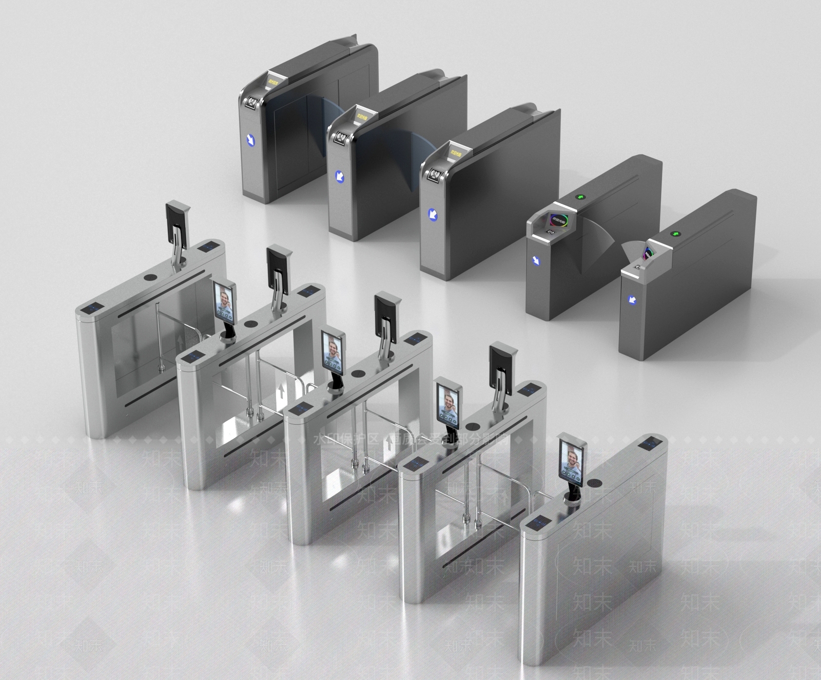 门禁SU模型下载【ID:1192422730】