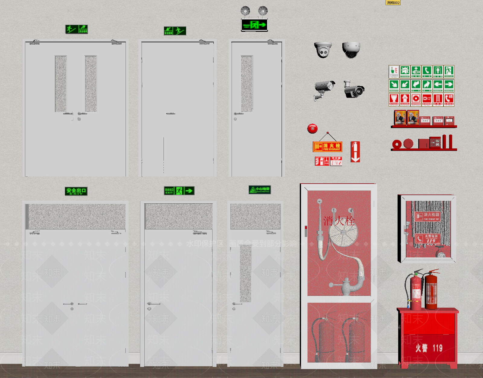 现代其他门SU模型下载【ID:1192425866】