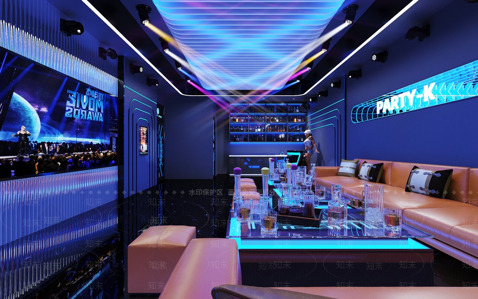 现代KTV3D模型下载【ID:1192427714】