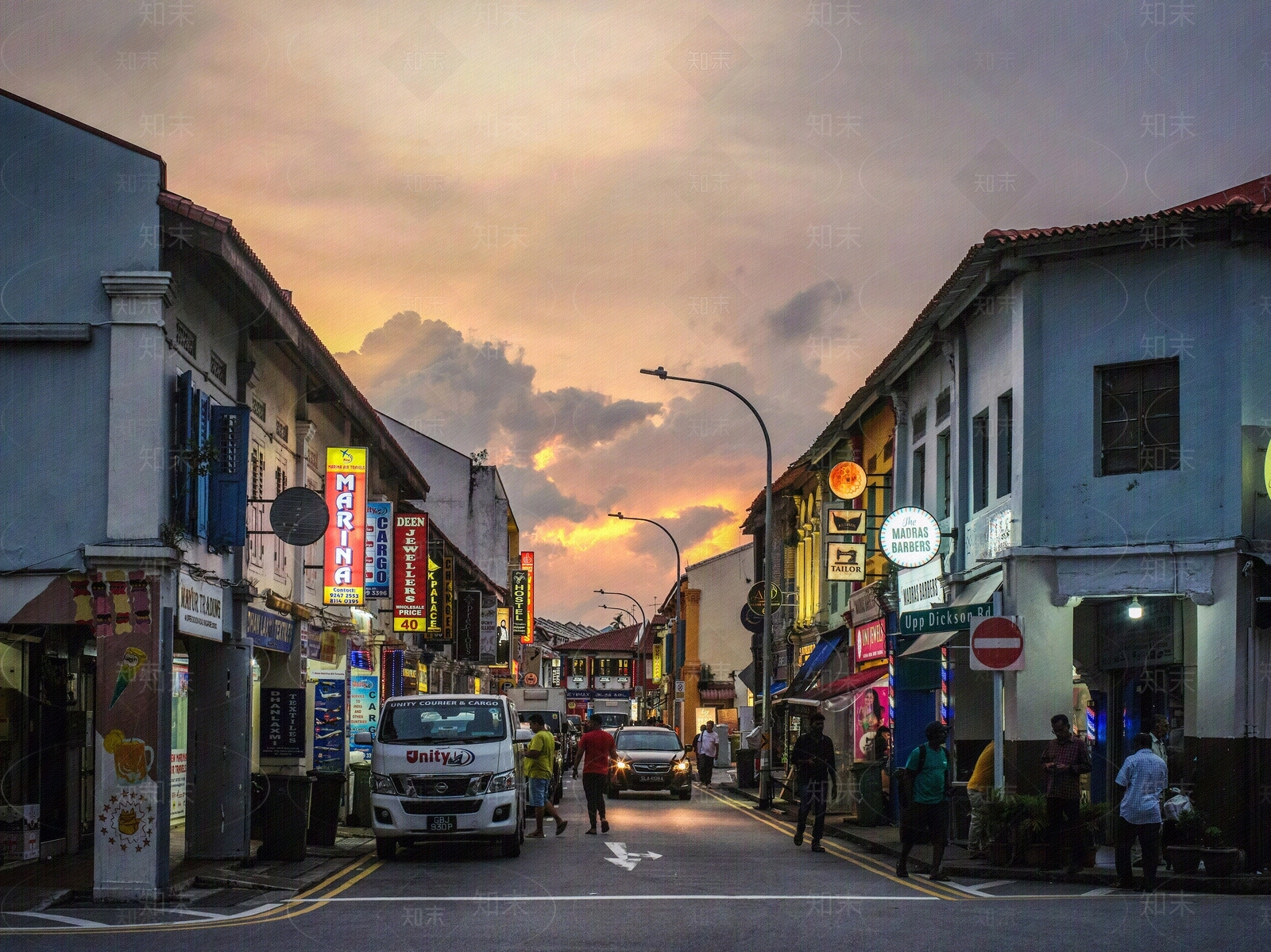 复古中式街道外景贴图下载【ID:1192434506】