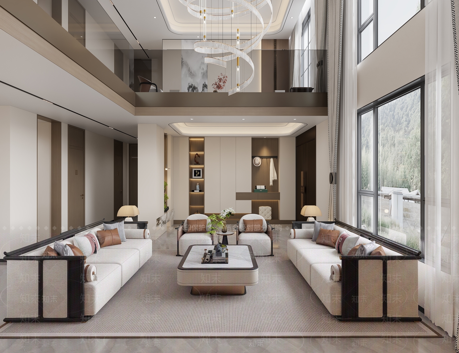 现代玄关3D模型下载【ID:1215113481】