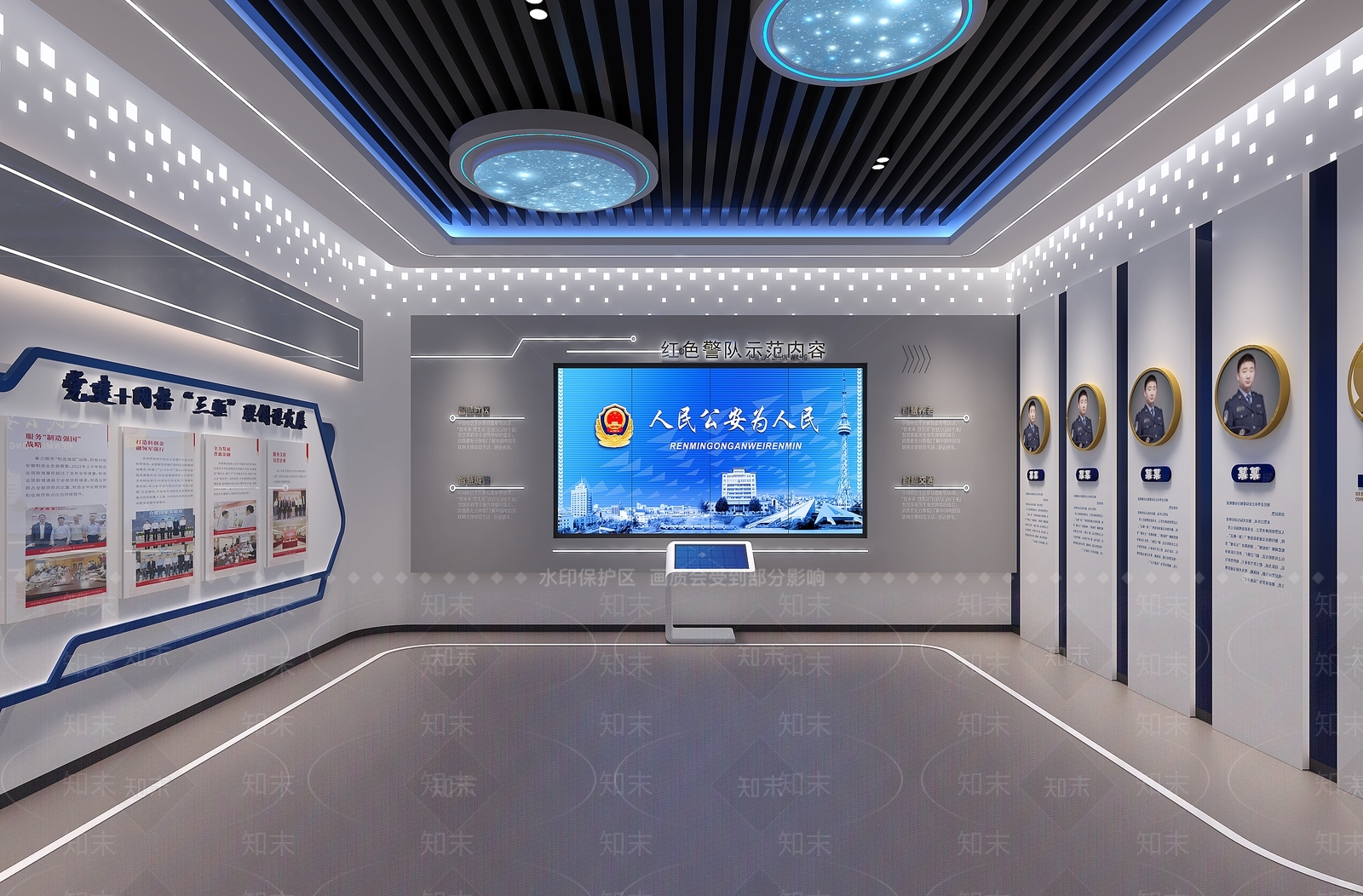 现代其他文化空间SU模型下载【ID:1192441876】