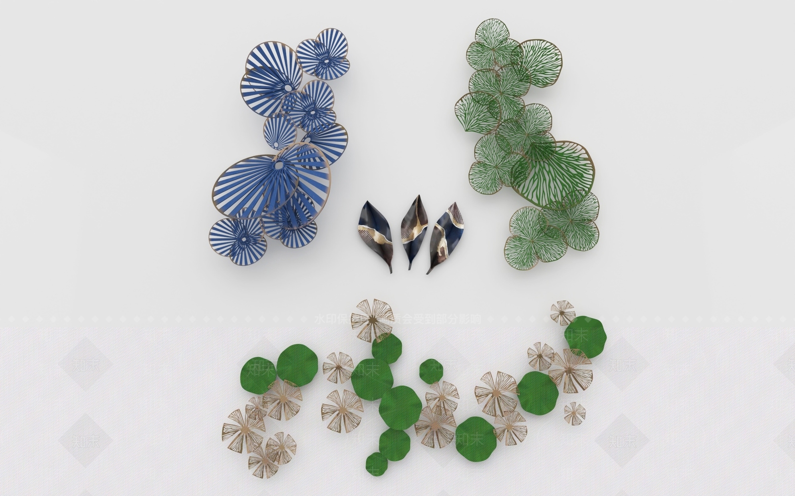 现代挂件3D模型下载【ID:1192448088】