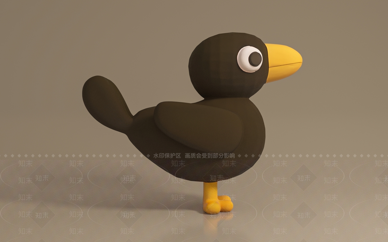 现代飞行类动物3D模型下载【ID:1192448446】