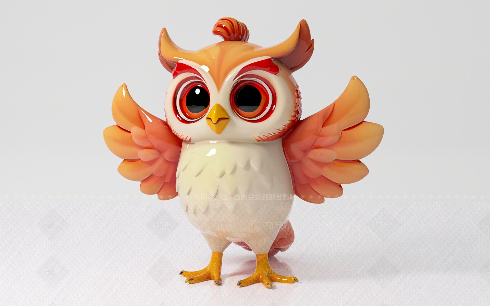 飞行类动物3D模型下载【ID:1192450125】