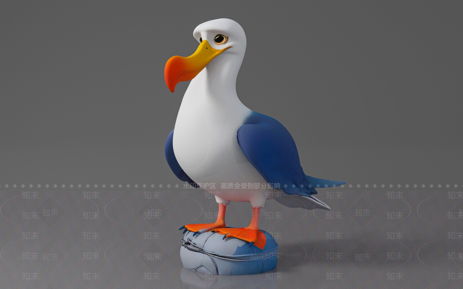 飞行类动物3D模型下载【ID:1192451486】