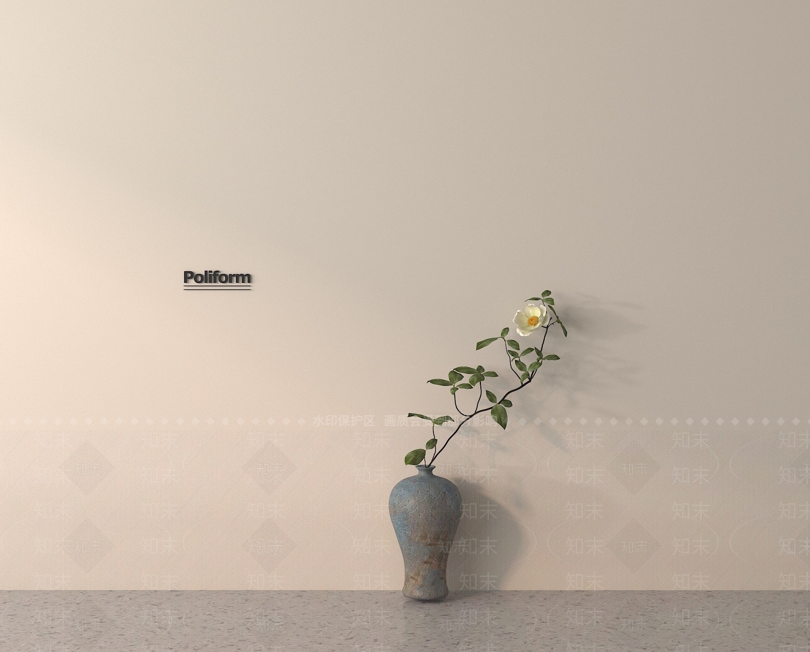 现代花艺SU模型下载【ID:1192455679】