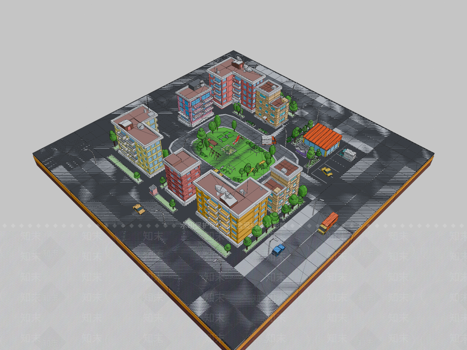 其他交通工具SU模型下载【ID:1192458555】