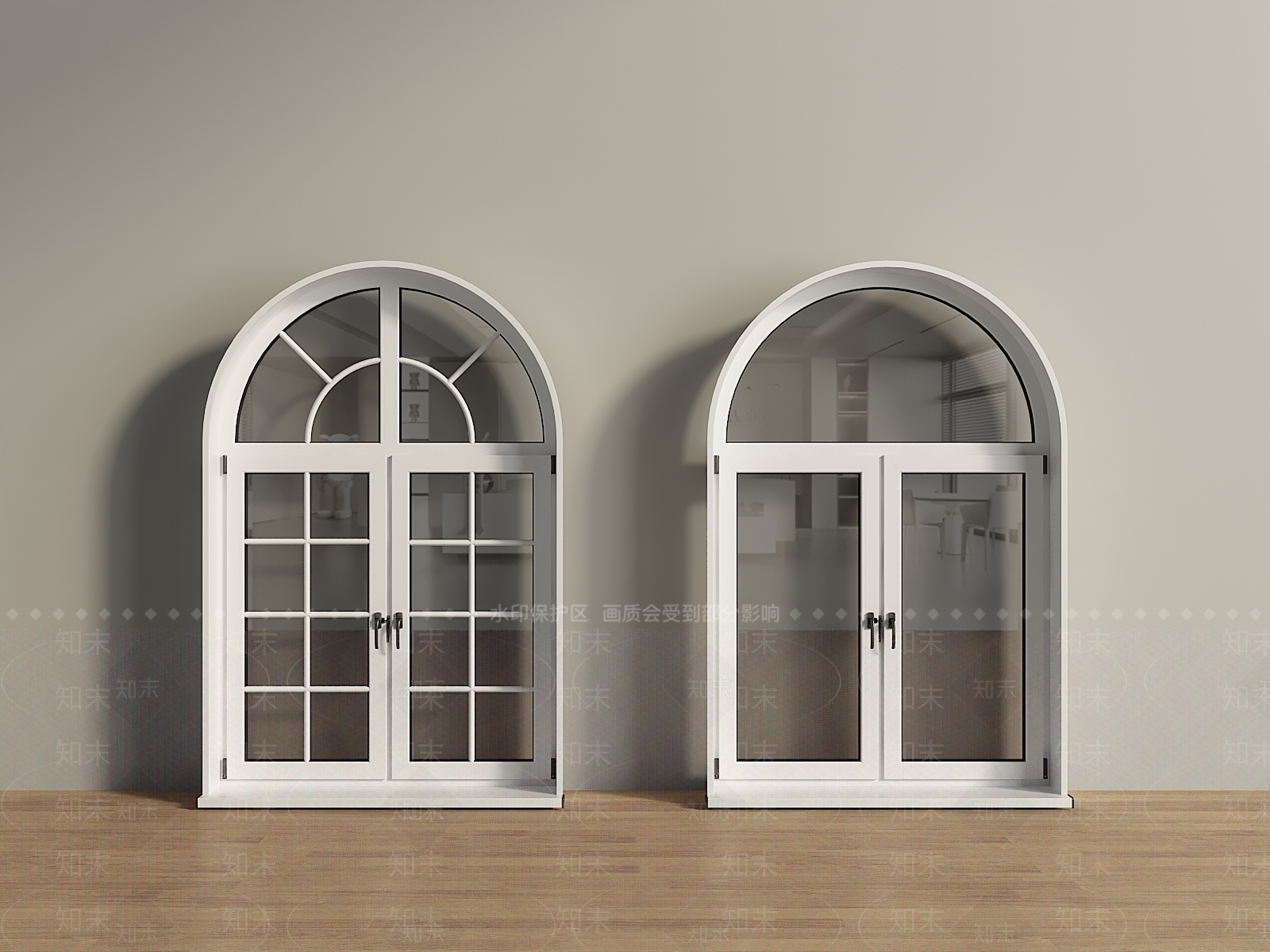 法式欧式飘窗3D模型下载【ID:1192465422】