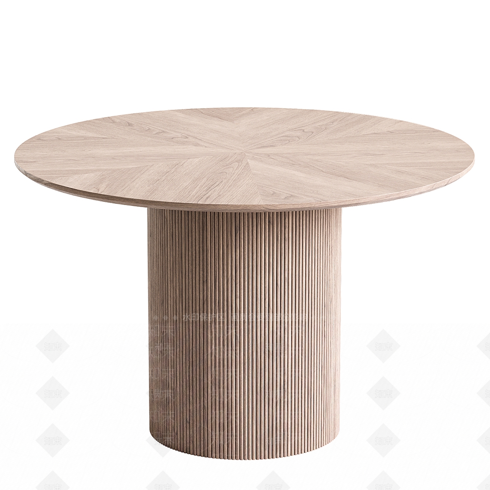 原木餐桌SU模型下载【ID:1192470841】