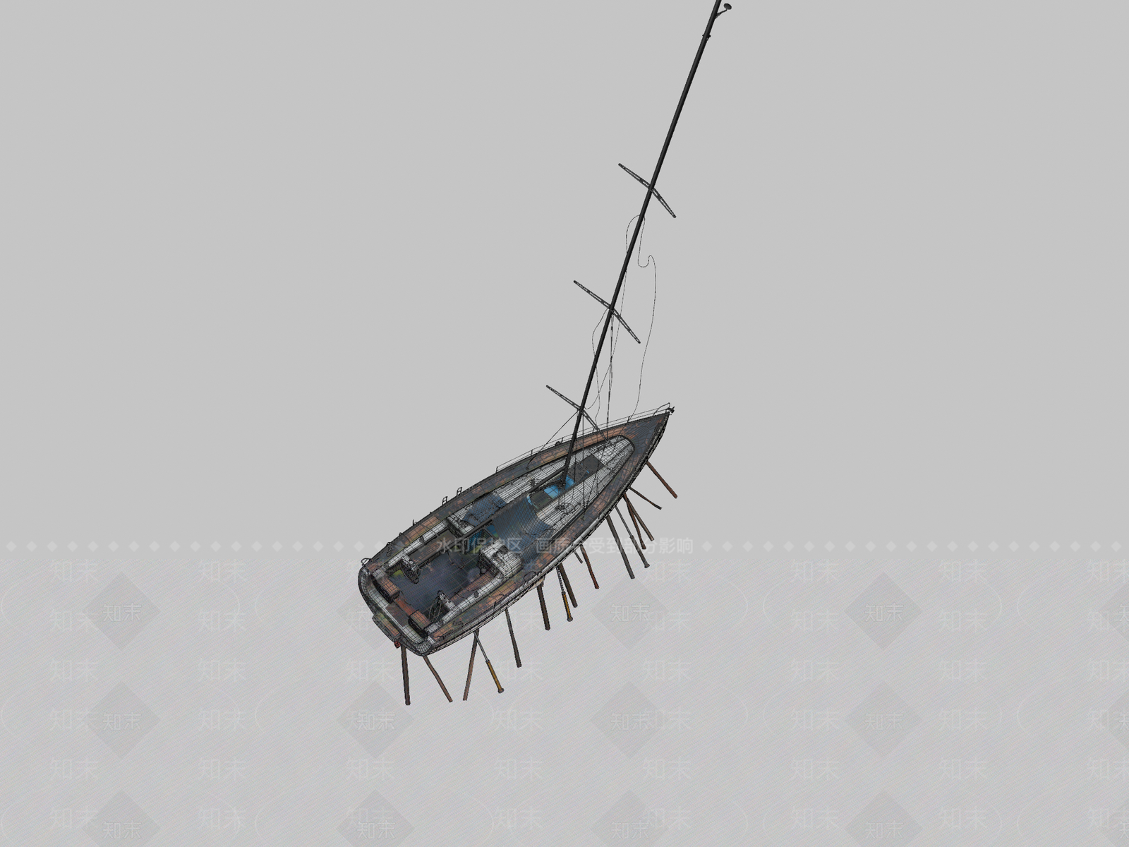其他交通工具SU模型下载【ID:1192473845】
