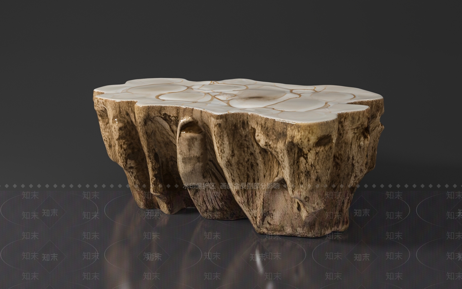 现代中式其他桌椅3D模型下载【ID:1192483805】