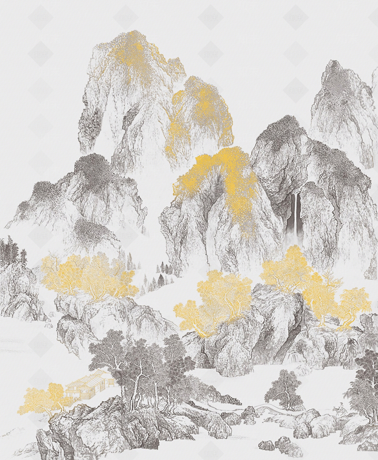 新中式中式其他壁纸贴图下载【ID:1192487881】