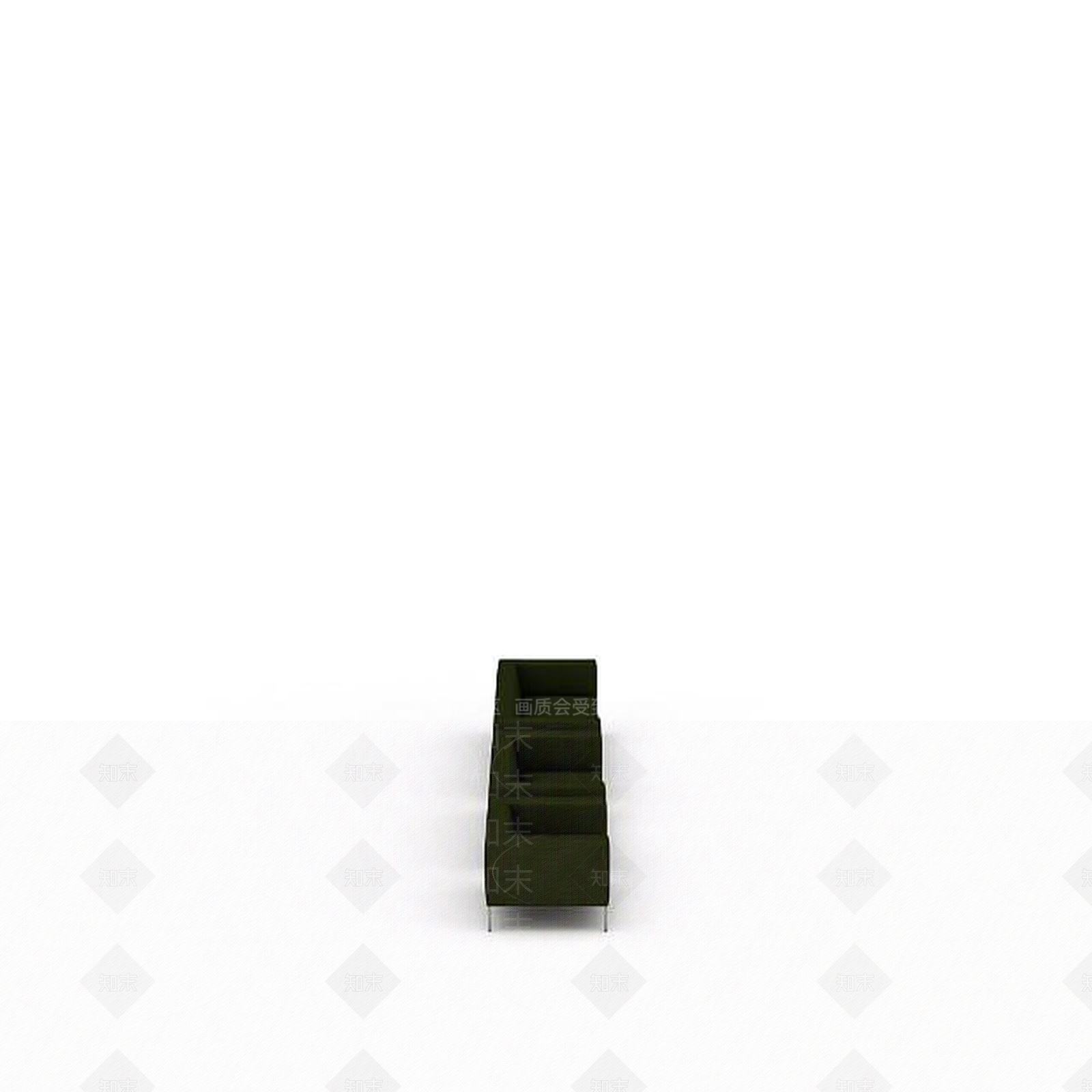 现代双人沙发3D模型下载【ID:1192492742】