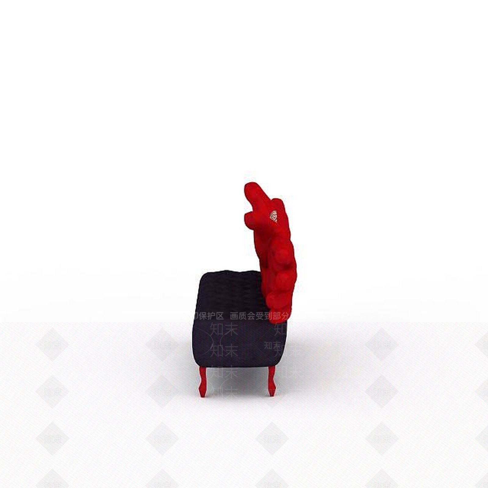 现代双人沙发3D模型下载【ID:1192499024】