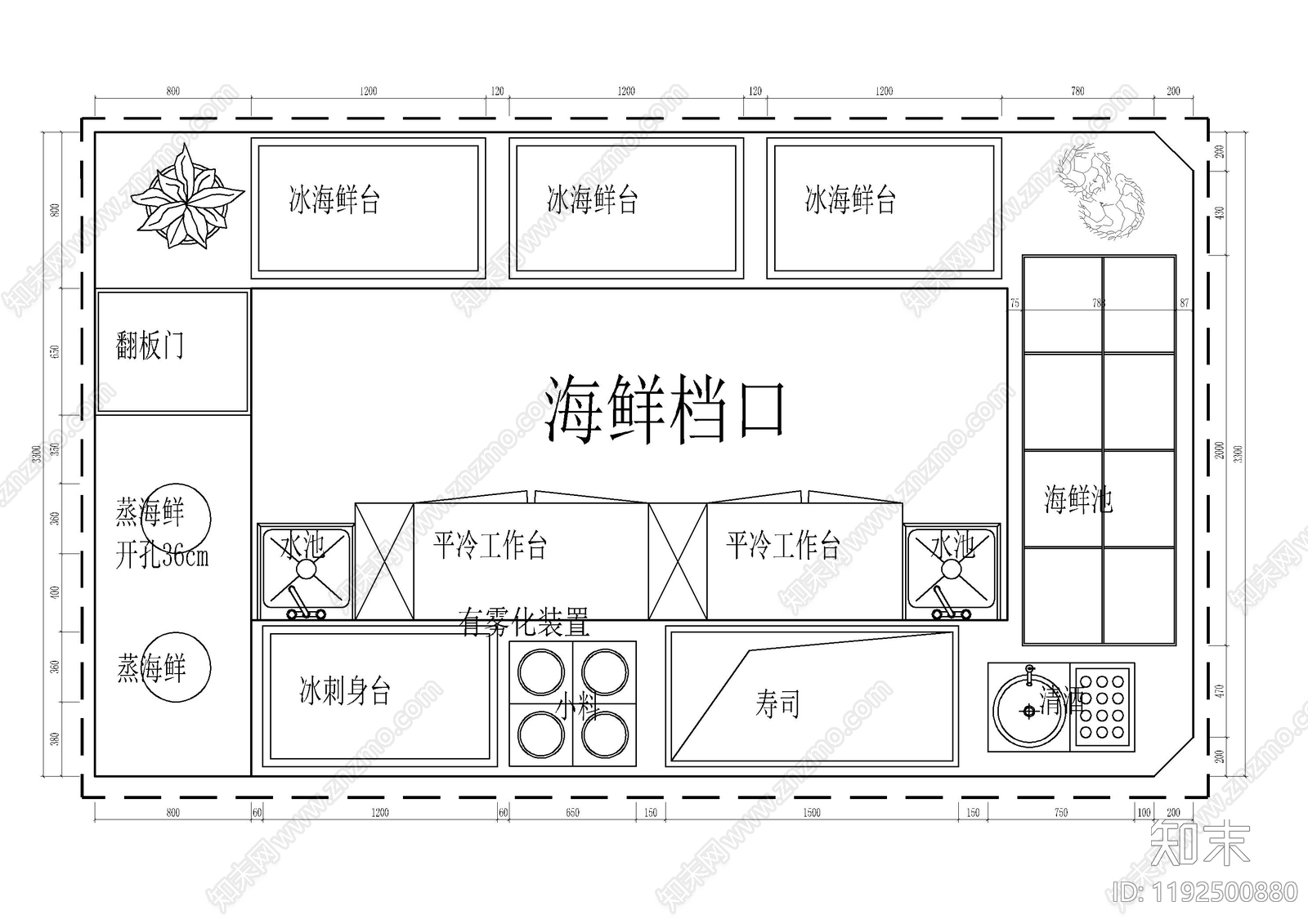 柜体节点cad施工图下载【ID:1192500880】