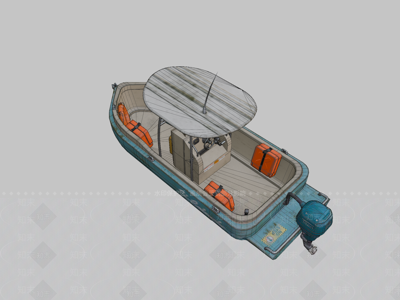 其他交通工具SU模型下载【ID:1192501158】