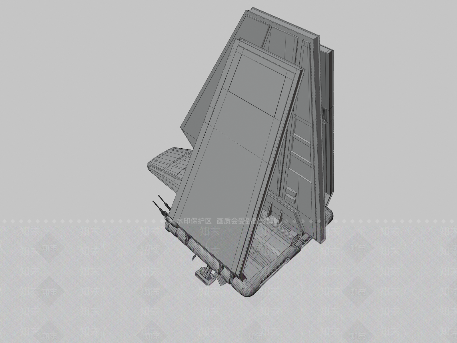 其他交通工具SU模型下载【ID:1192507023】