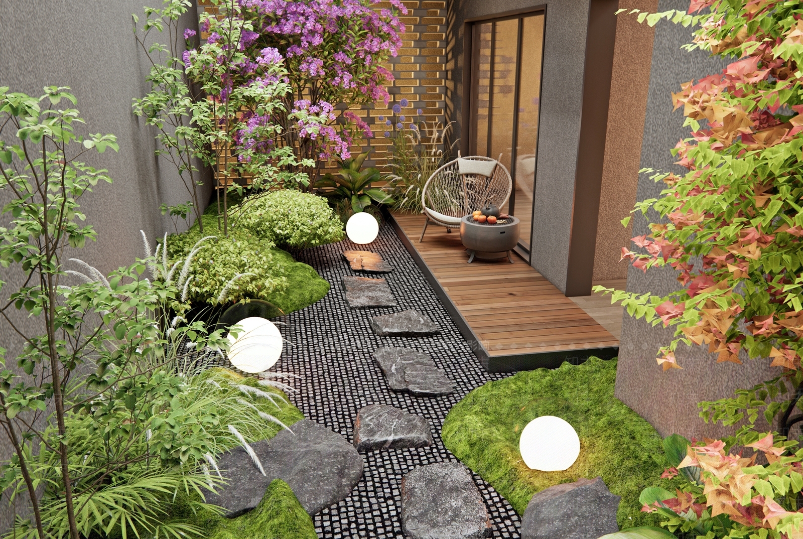 现代阳台3D模型下载【ID:1192507885】