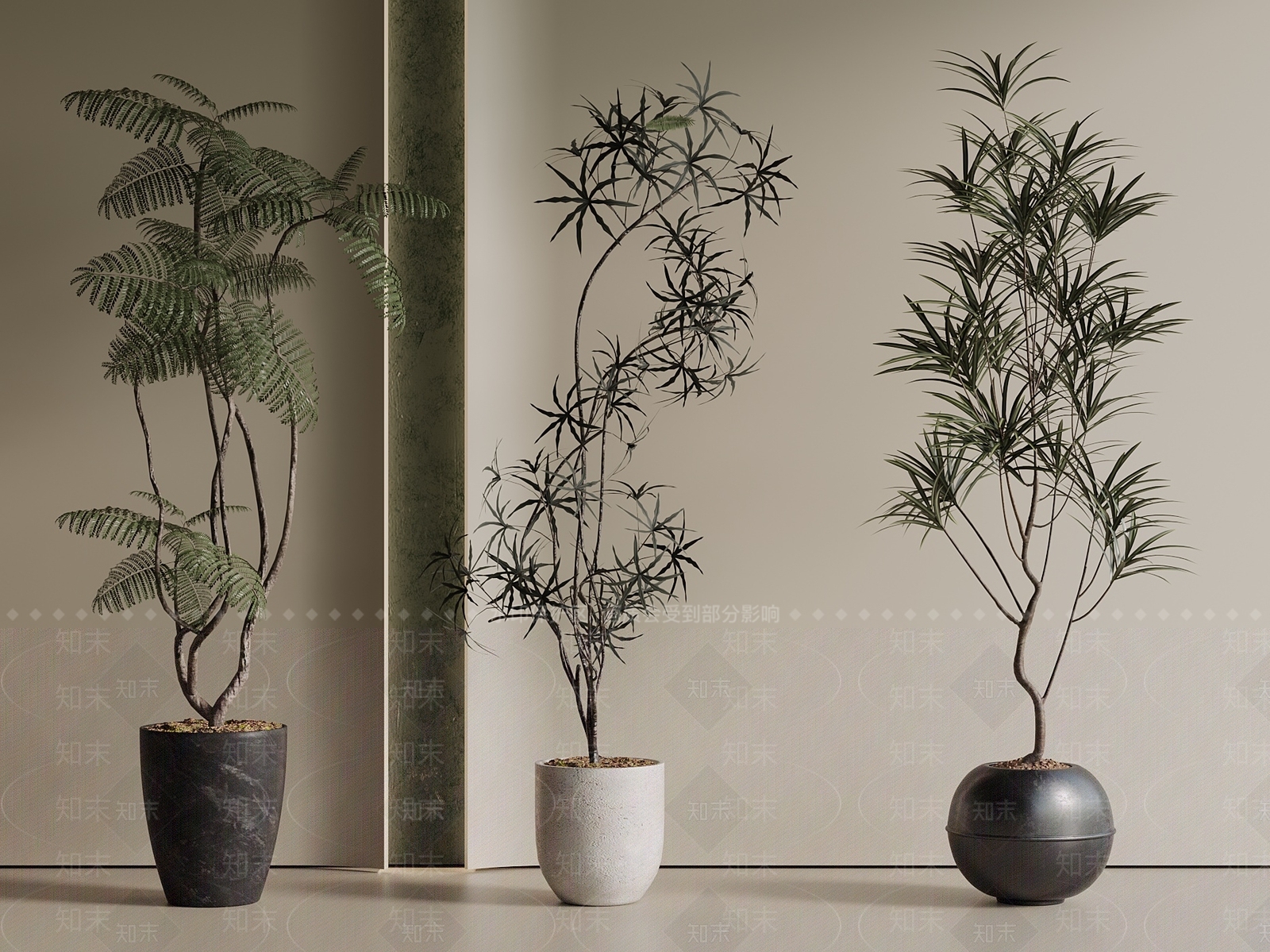 盆栽SU模型下载【ID:1192508078】