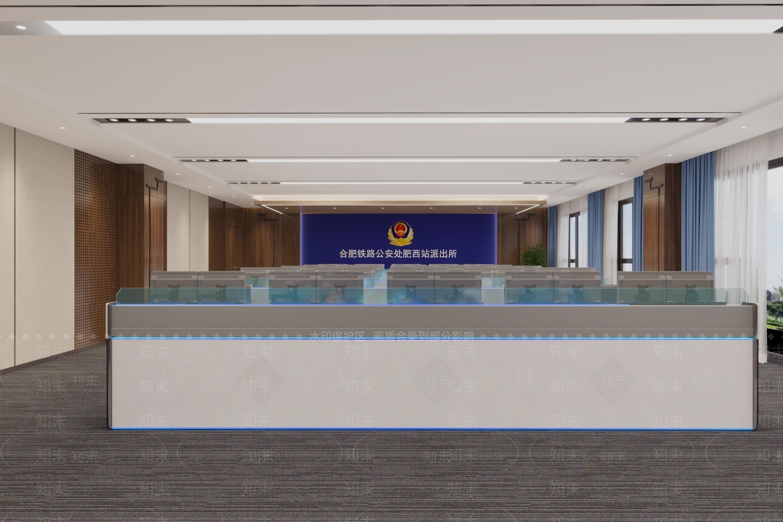 现代其他办公空间3D模型下载【ID:1192511710】